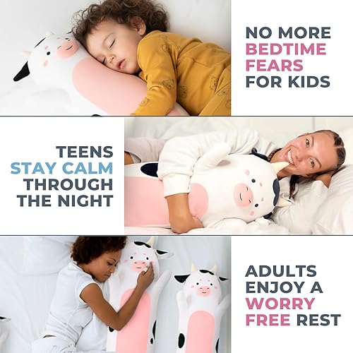 Vista 58 de Almohada corporal de felpa de unicornio para niños, almohada larga de peluche de animal de peluche, juguete suave para abrazar, regalo de peluche