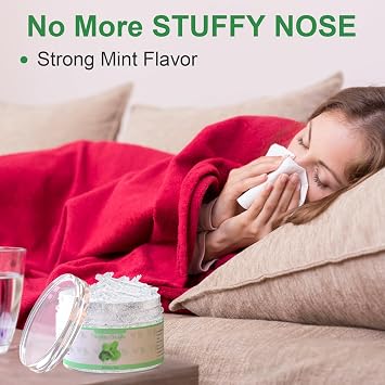 Menthol Crystals 2 oz, 100% Pure Organic Mint Crystals | Great for Making Shower Steamers, Creams and Soaps