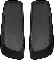 Vista 4 de WOWTK Fundas de tapa de alforja duras para Harley Touring