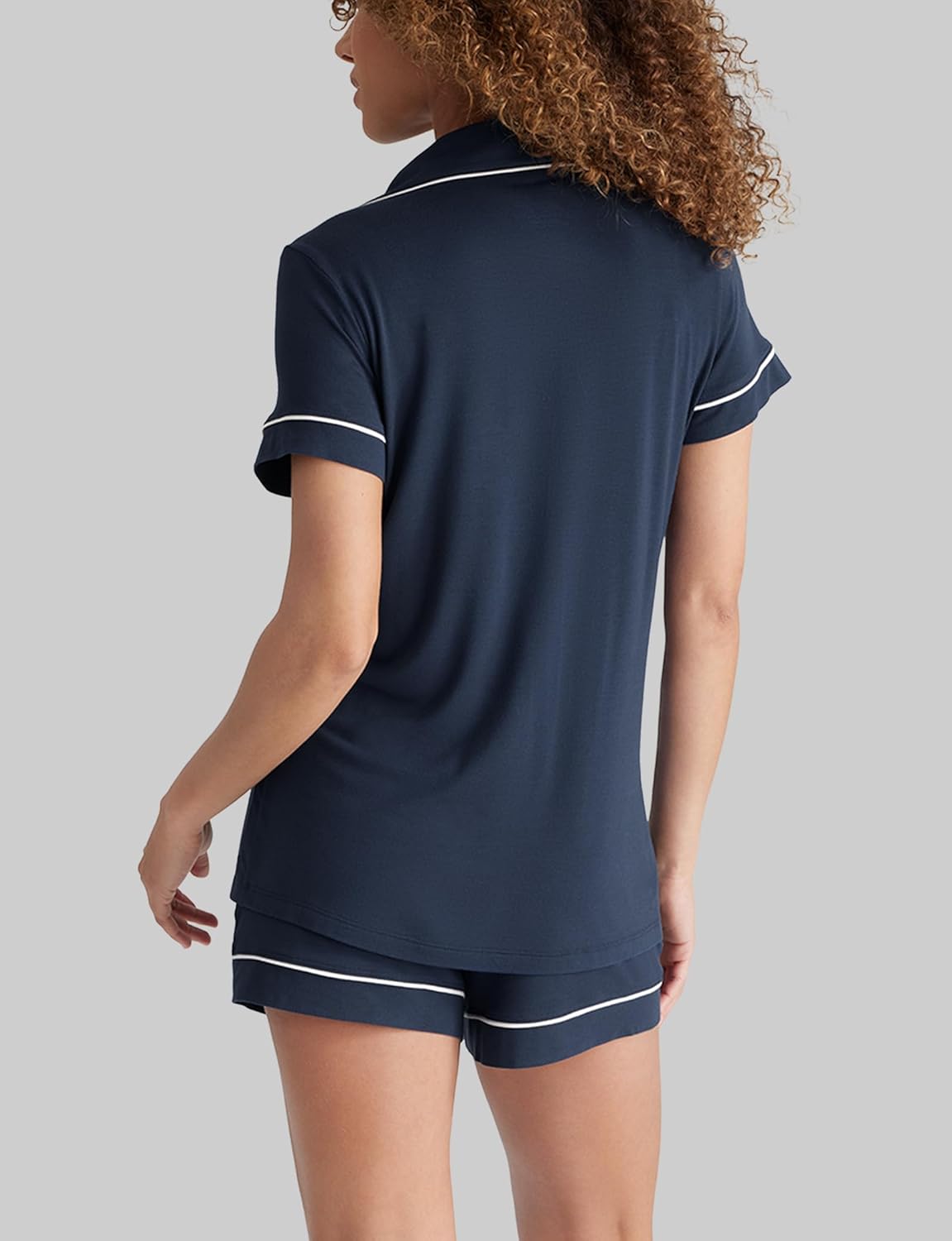 Tommy John Women's Short Sleeve Sleep Top and Short Set - Image 3