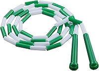 Champion Sports Plastic Segmented Jump Ropes 7-16 ft - Durable, Fun Cardio Ropes for Kids Adults Rhythm Coordination