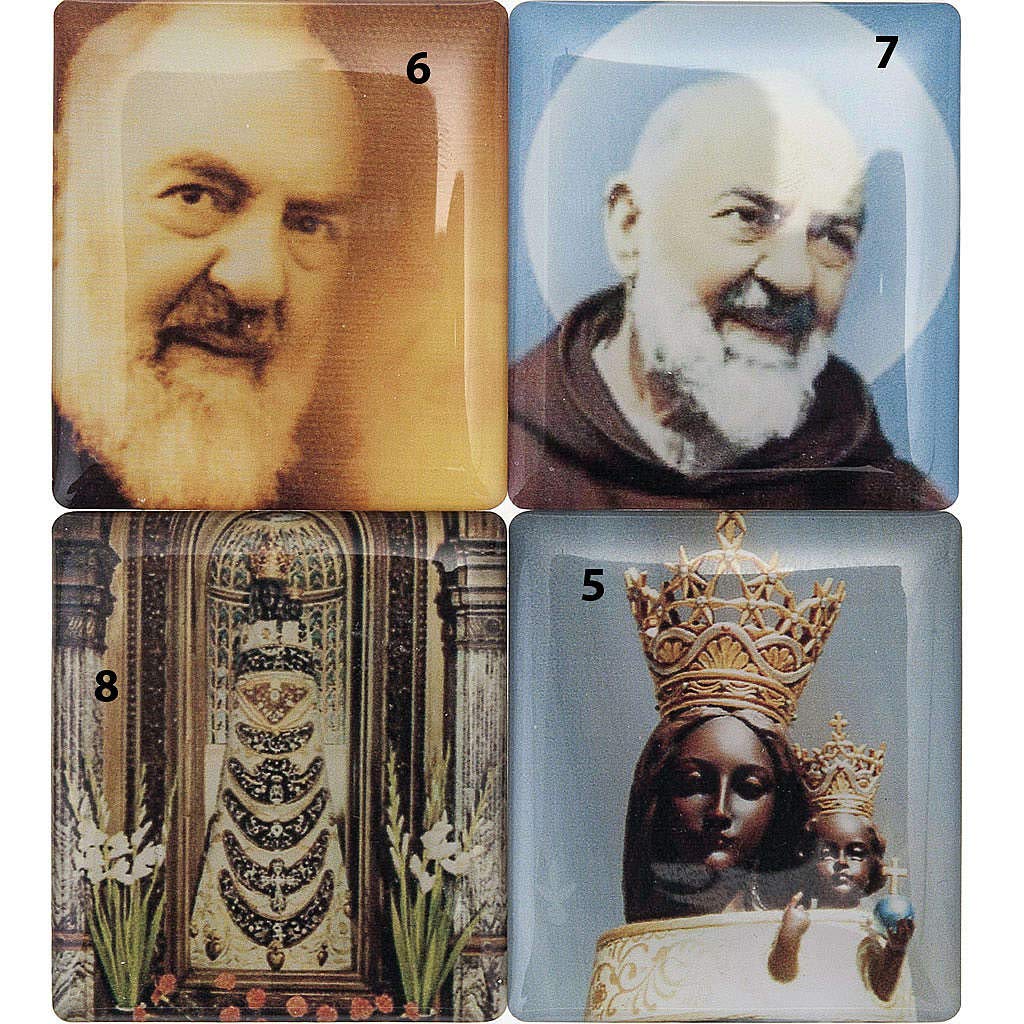 Holyart Rosario Elettronico Blu Litanie Lauretane Padre Pio