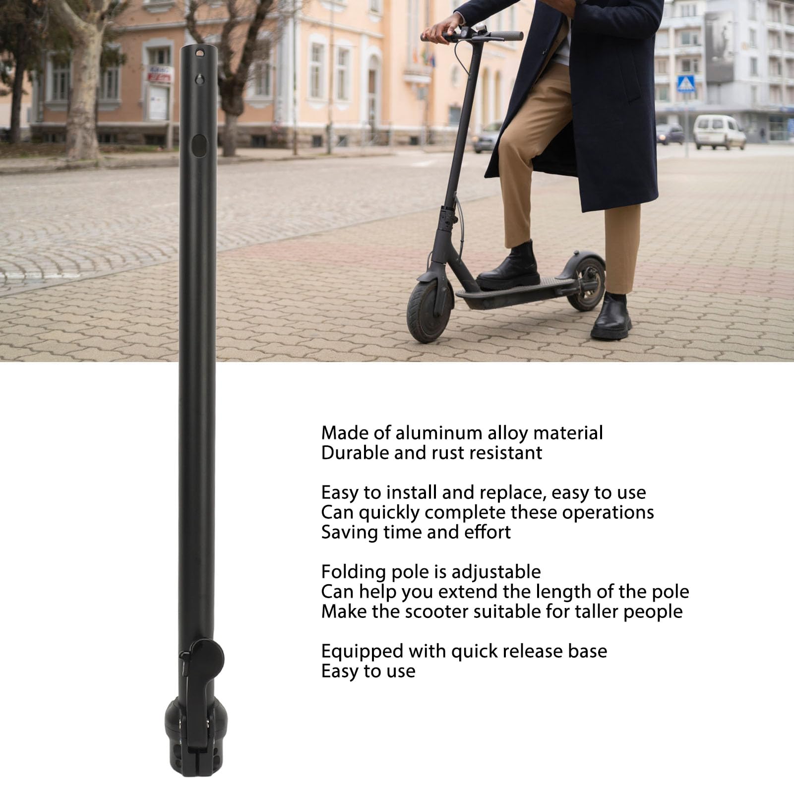 Trottinette électrique Pliante – Cadre Aluminium, Système Pliable (neuf, Sans Marque)