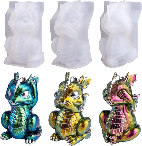 LET'S RESIN Dragon Resin Moulds