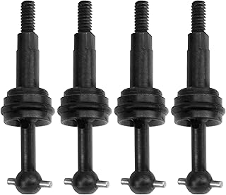 Vgoohobby Steel CVD Joint Shaft Transmission Upgrade Parts Compatible with WLtoys 1/28 K969 K979 K989 K999 P929 P939 RC Car