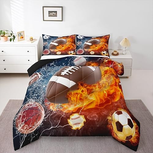 Miniatura 43 de Erosebridal Paino Keys - Juego de ropa de cama tamaño matrimonial con notas musicales de guitarra, rock, edredón para niños, adolescentes, hombres,