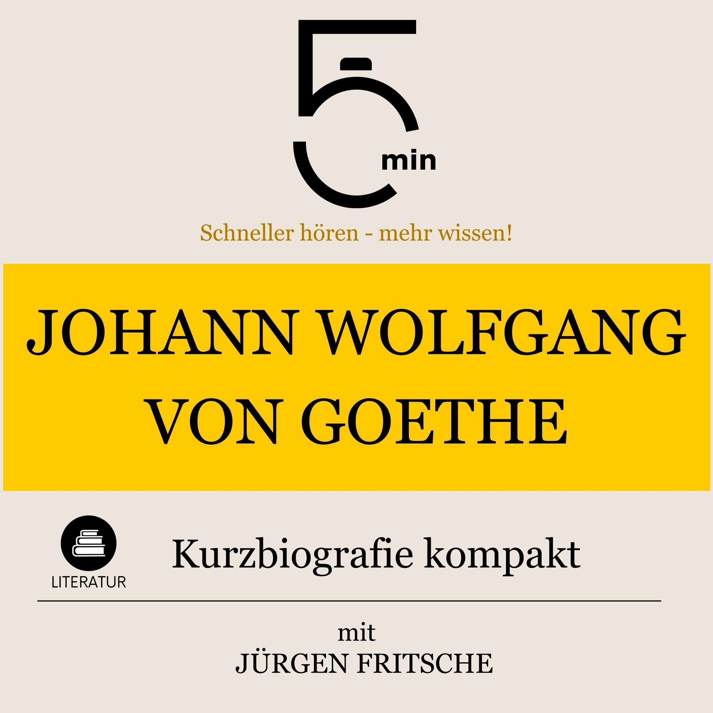 Cover art for Johann Wolfgang von Goethe - Kurzbiografie kompakt