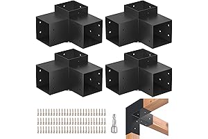 Top-Notch 6" x 6" Swing Set Brackets for Unwavering Outdoor Adventures