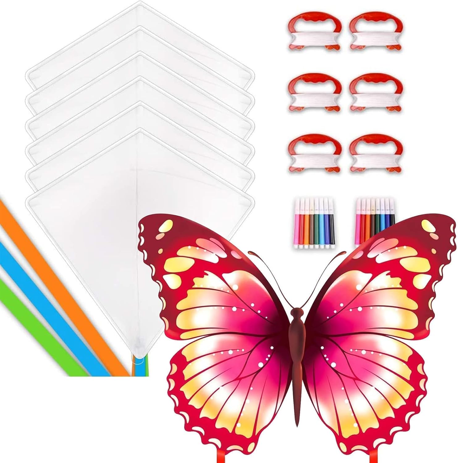 Mint's Colorful Life DIY Kites and Butterfly Kite for Kids & Adults