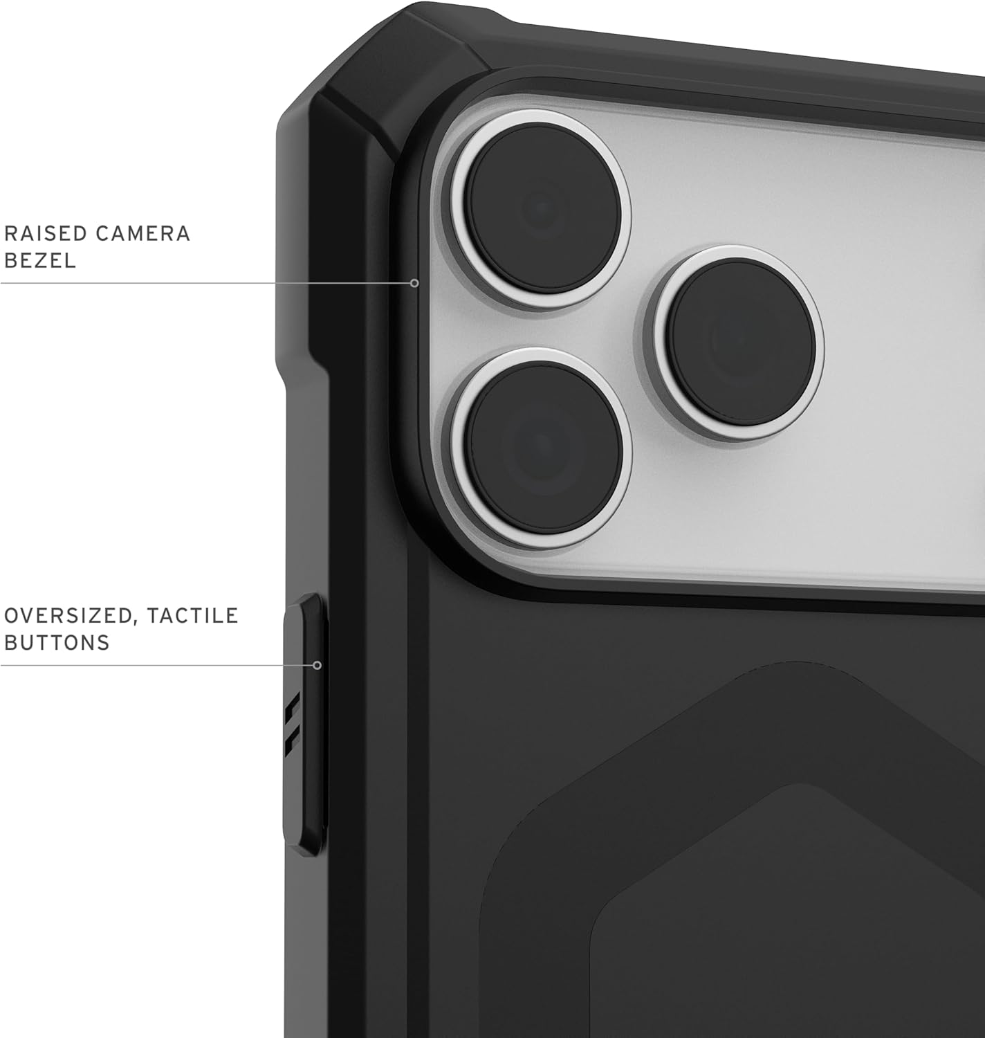 URBAN ARMOR GEAR UAG Designed for iPhone 17 Pro Max Case Essential Armor - Compatible with MagSafe Military Grade Protective Cover, Black