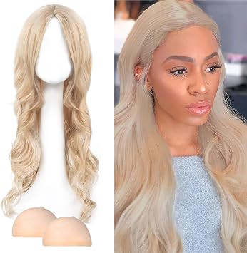 AYNKH Long Blonde Wave Wigs - 27