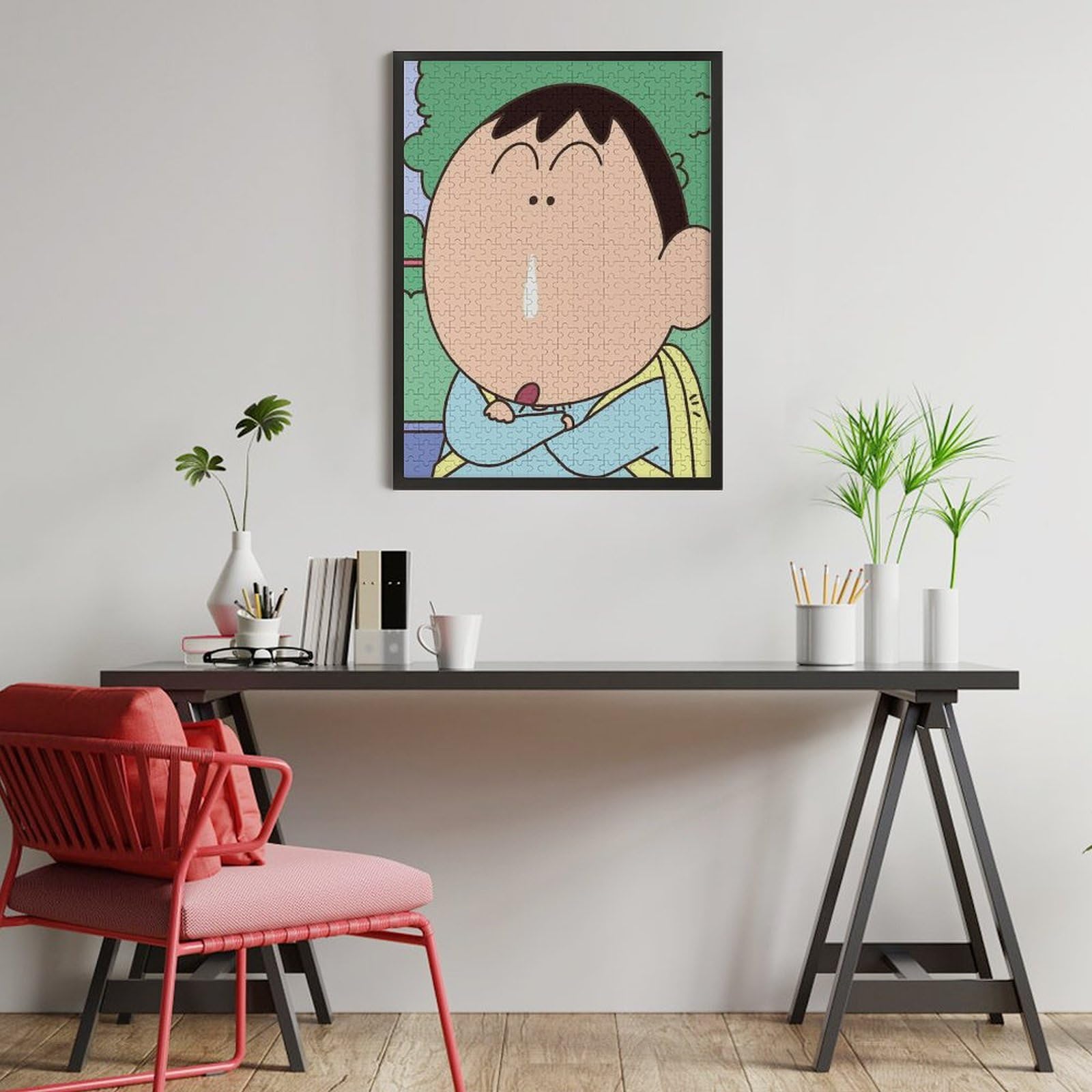 ちびギャラリー ボンボヤージュ ジグゾーパズル 完成品 額入り パネル 糊付け済 ちびギャラリー ボンボヤージュ ジグゾーパズル 完成品 額入り