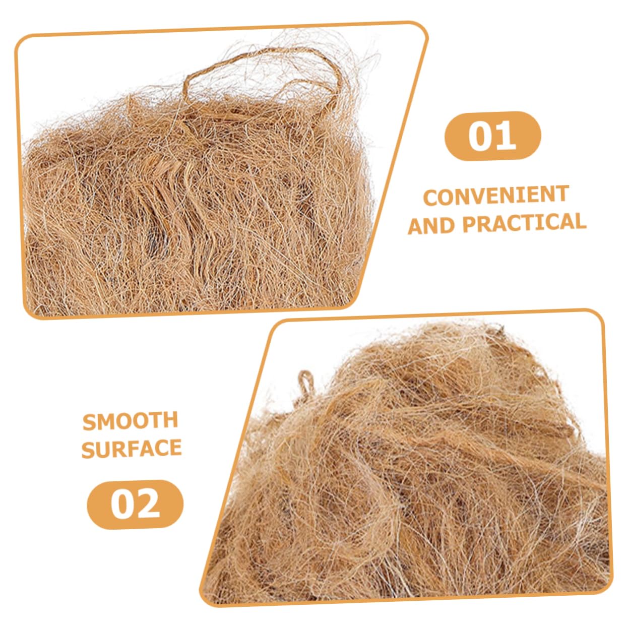 VANZACK Jute Flame Starters Fire Starter Rope for Camping Outdoor Fire Tools Emergency Preparedness