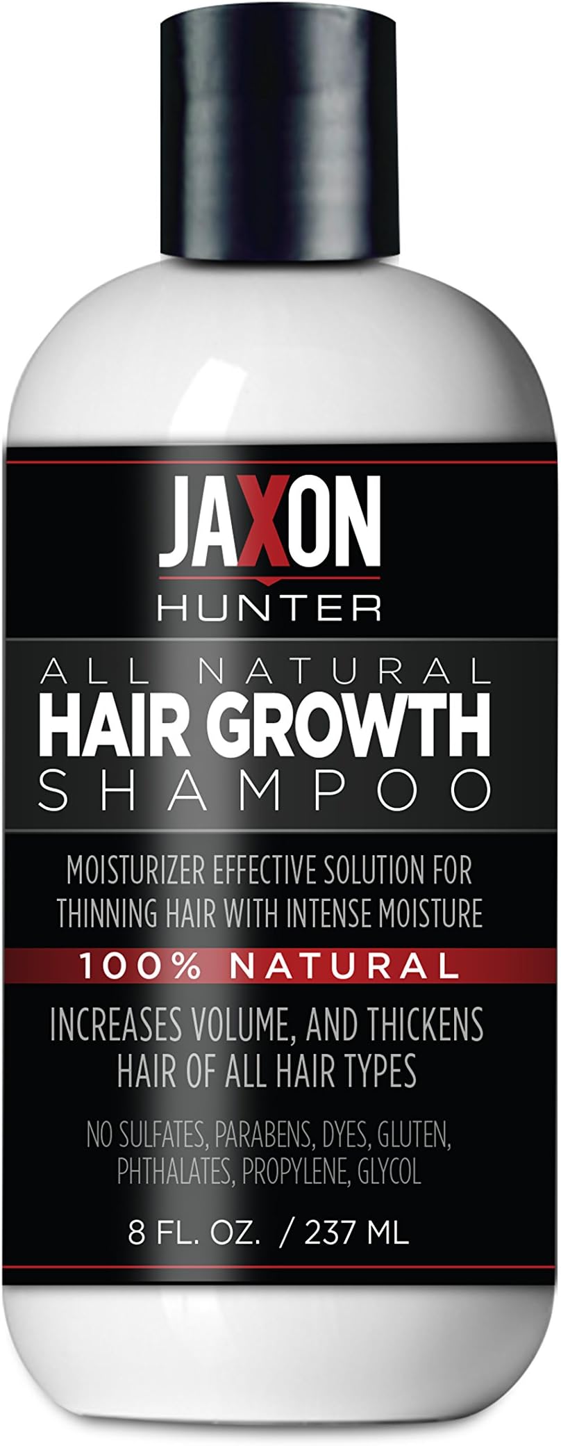 Natural Hair Growth Shampoo, Hair Loss Treatment for Men, Treat Thinning Hair, 8 fl oz