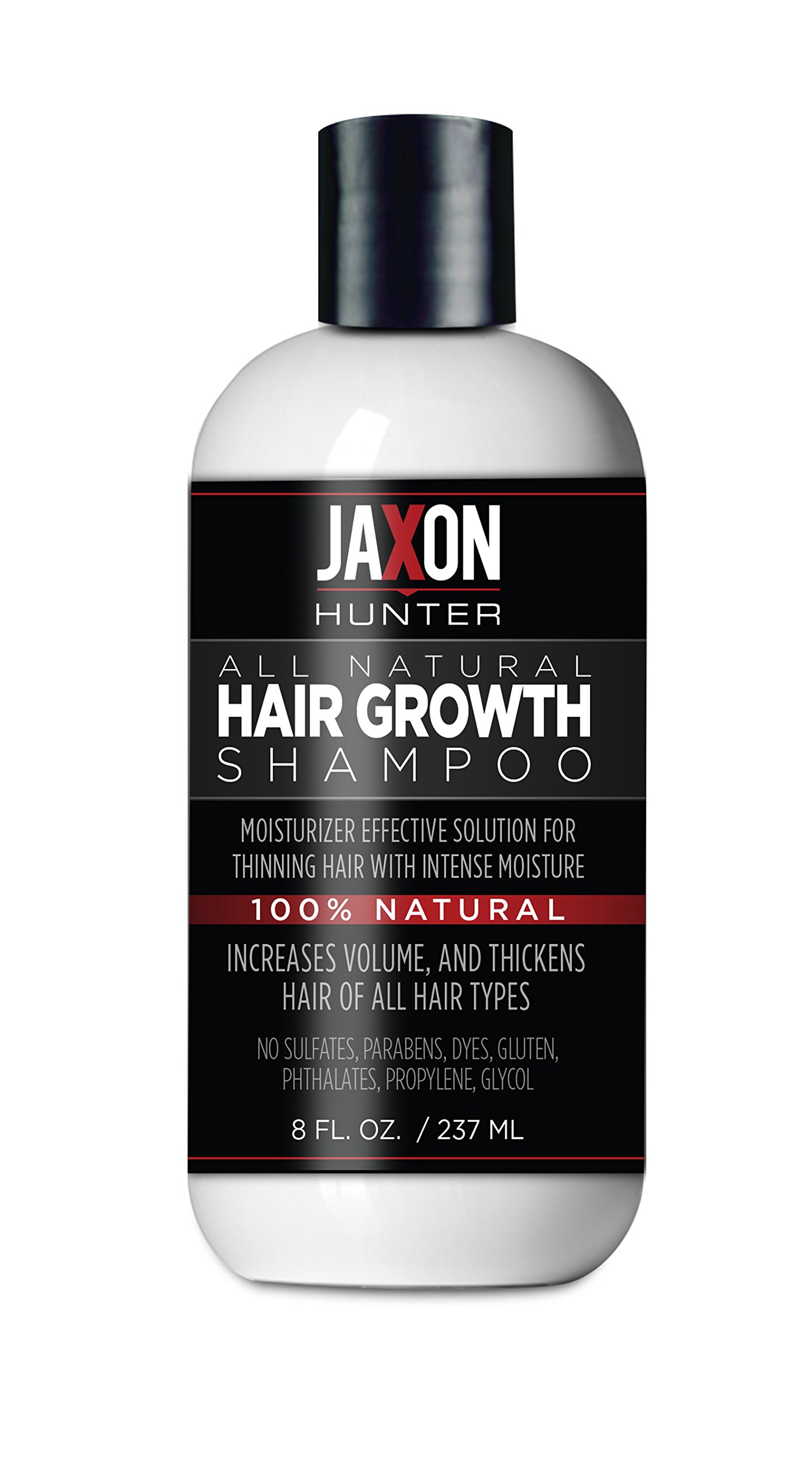 Natural Hair Growth Shampoo, Hair Loss Treatment for Men, Treat Thinning Hair, 8 fl oz
