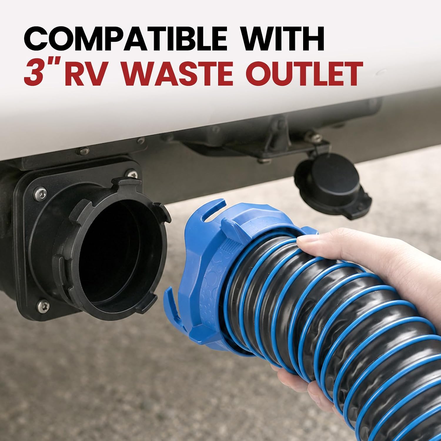 15-Ft RV Sewer Hose Kit