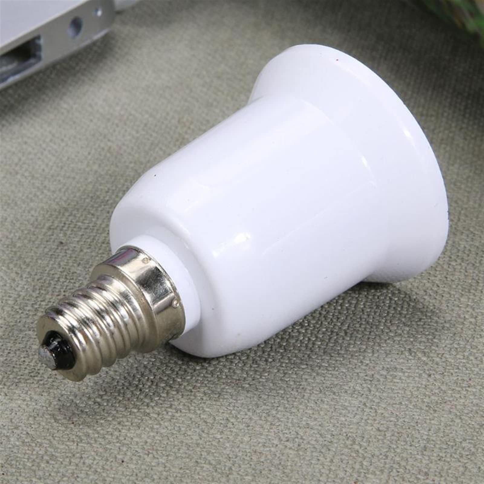 Convertisseur de lumière, Adaptateur douille E14 vers E27, 5 x 3, cm, ignifuge