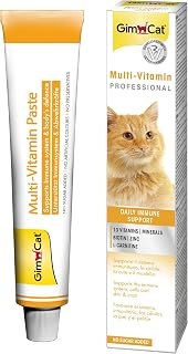 Wuuff&Meow GimCat Premium Cat Multi-Vitamin Paste with 13 Vitamins, Oils, Zinc, Biotin, L-Carnitine for Immunity Support, ... Price In India