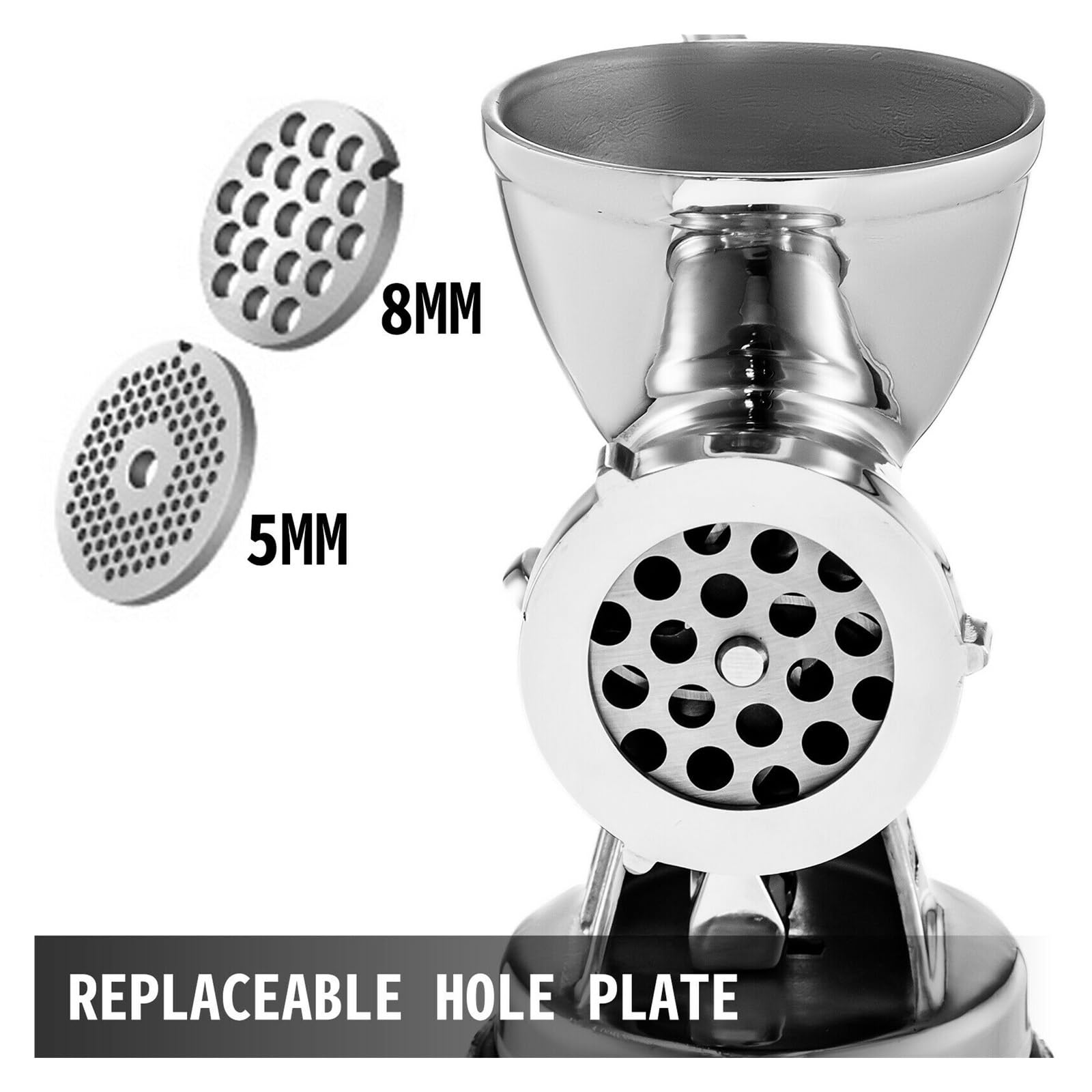 Ręczny Mini maszynka do mielenia mięsa robot kuchenny młynek przenośny Chopper Blender nadziewarka do kiełbasy ze stali nierdzewnej do wołowiny ryba strona główna Trwałość, Wydajność