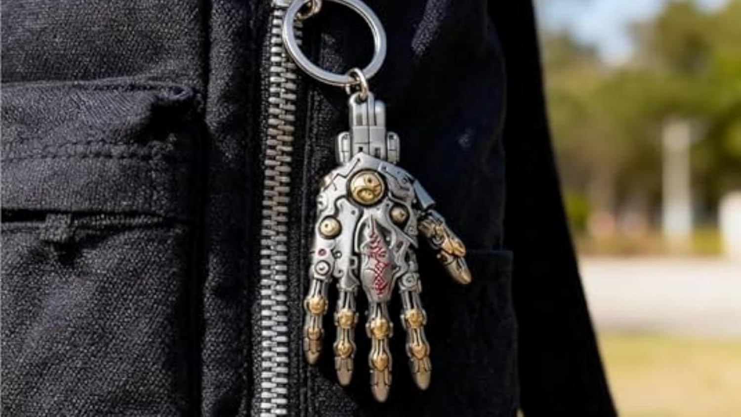Taoist Mechanical Bionic Hand Pendant, Steampunk Mechanical Hand Necklace, Machine Pendant Creative Unique, Trendy, And Stylish Designs, Gift For Punk Lover