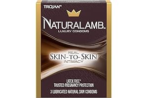 Trojan Naturalamb Natural Skin Lubricated Luxury Condoms