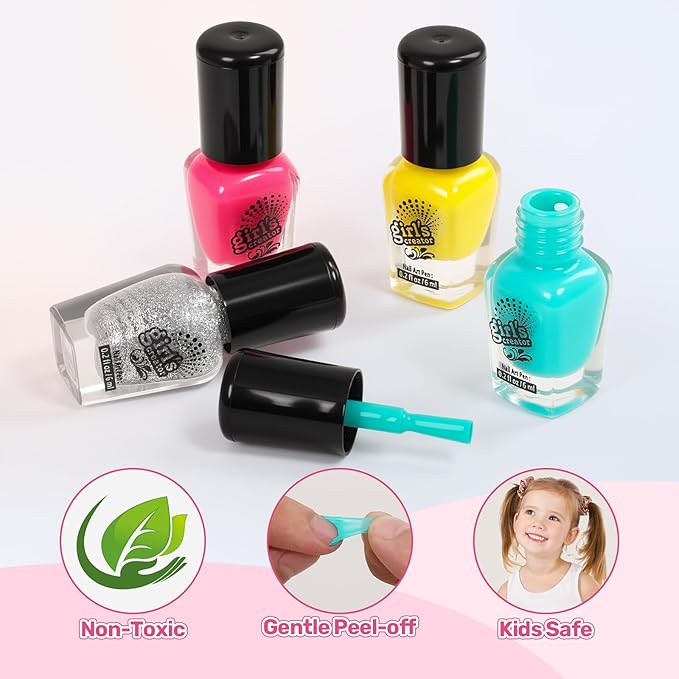 Kit de Spa para Pies Niñas 4-12 Años Pedicura y Uñas Regalo miniatura 7
