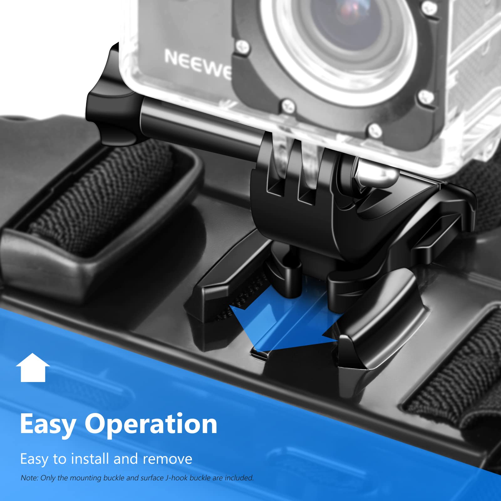 Kit Accessoires 8-en-1 Pour Caméra D'Action - Compatible GoPro Hero 3-11, DJI Action 2, Avec Supports