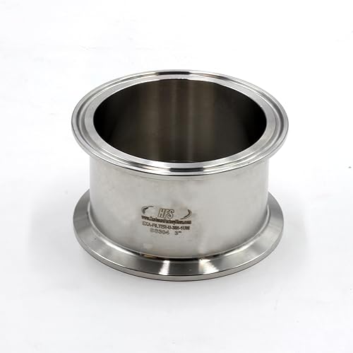 Miniatura 2 de HFS(R) 3 inch Tri Clamp Filter Plate Bottom Weld with 1 Micron Screen Filter Stainless Steel 304 (3 inch, 1 Micron)