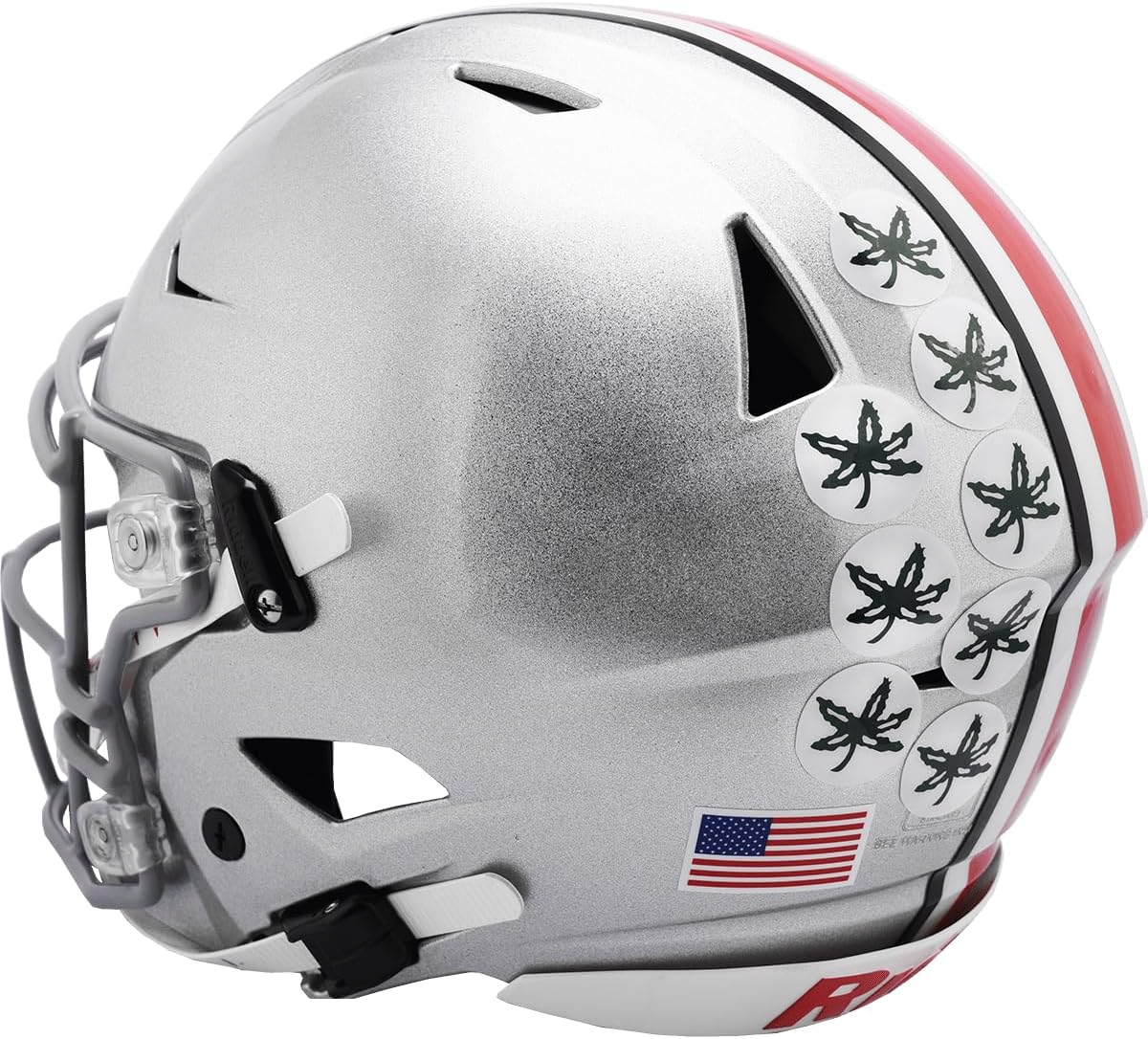 Riddell 9585532951 NCAA Ohio State Buckeyes Helmet - Authentic Full Size Speed Flex Style