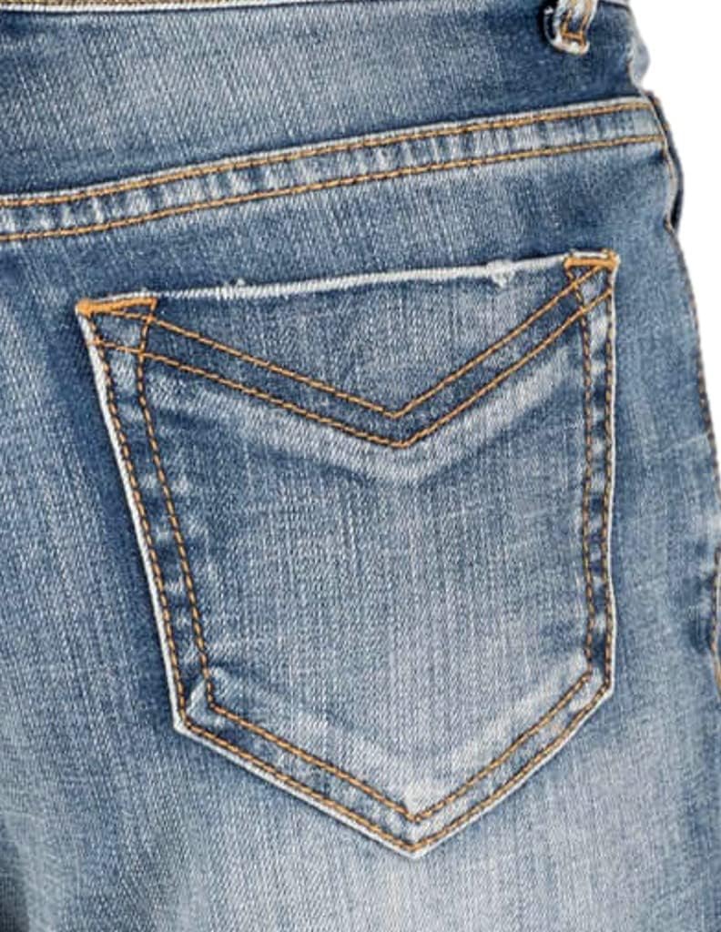 Stetson Western Jeans Womens Button 12 Long Blue 11-054-0214-0809 BU