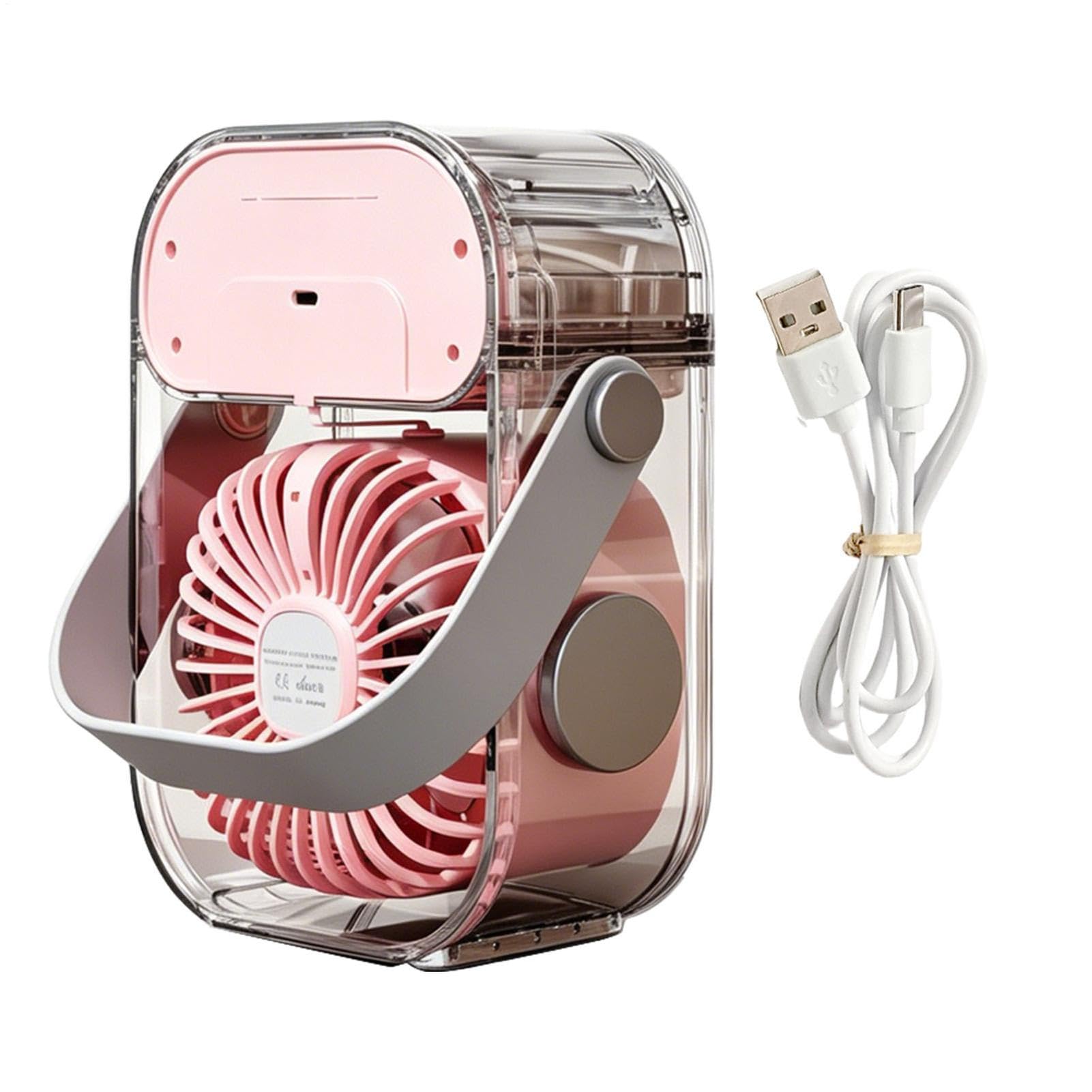 Ventilateur portable rafraîchissant contre la chaleur au dortoir et en voyage
