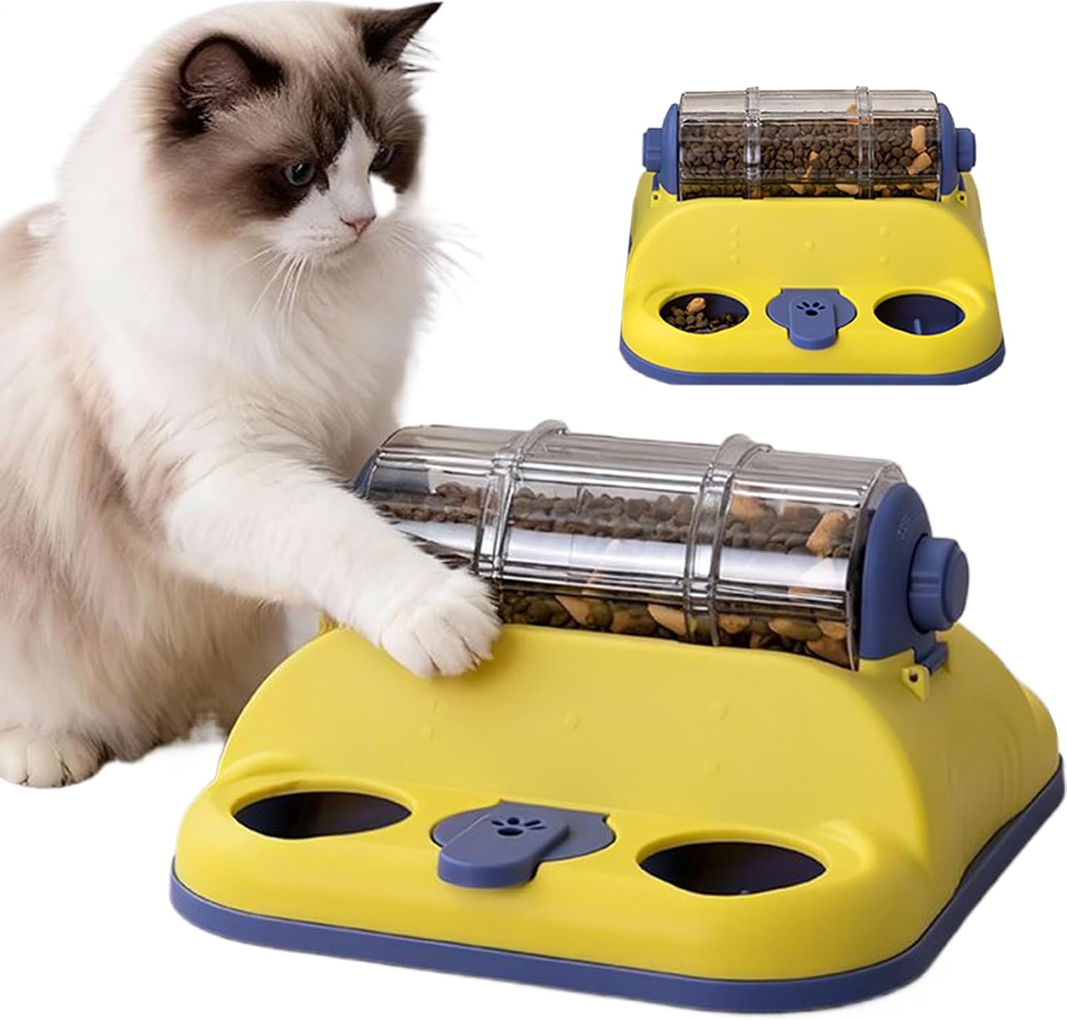 Dog Treat Toy | Interactive Food Feeding Funny Games,Treat Dispensing Dog Enrichment Toys,for Small Medium Pet Cat Kitten Training Boredom Enrichment Mental Stimulation Busy