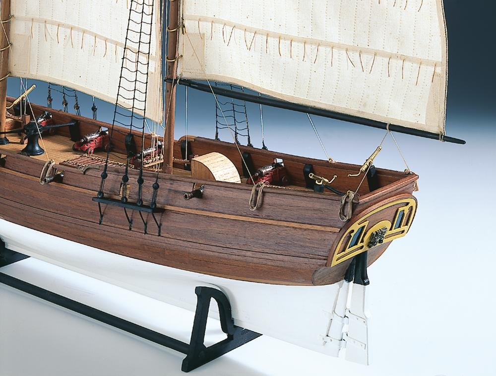 Abenteuer Piraten Schiff Boot Modellbau Bausatz 1/60