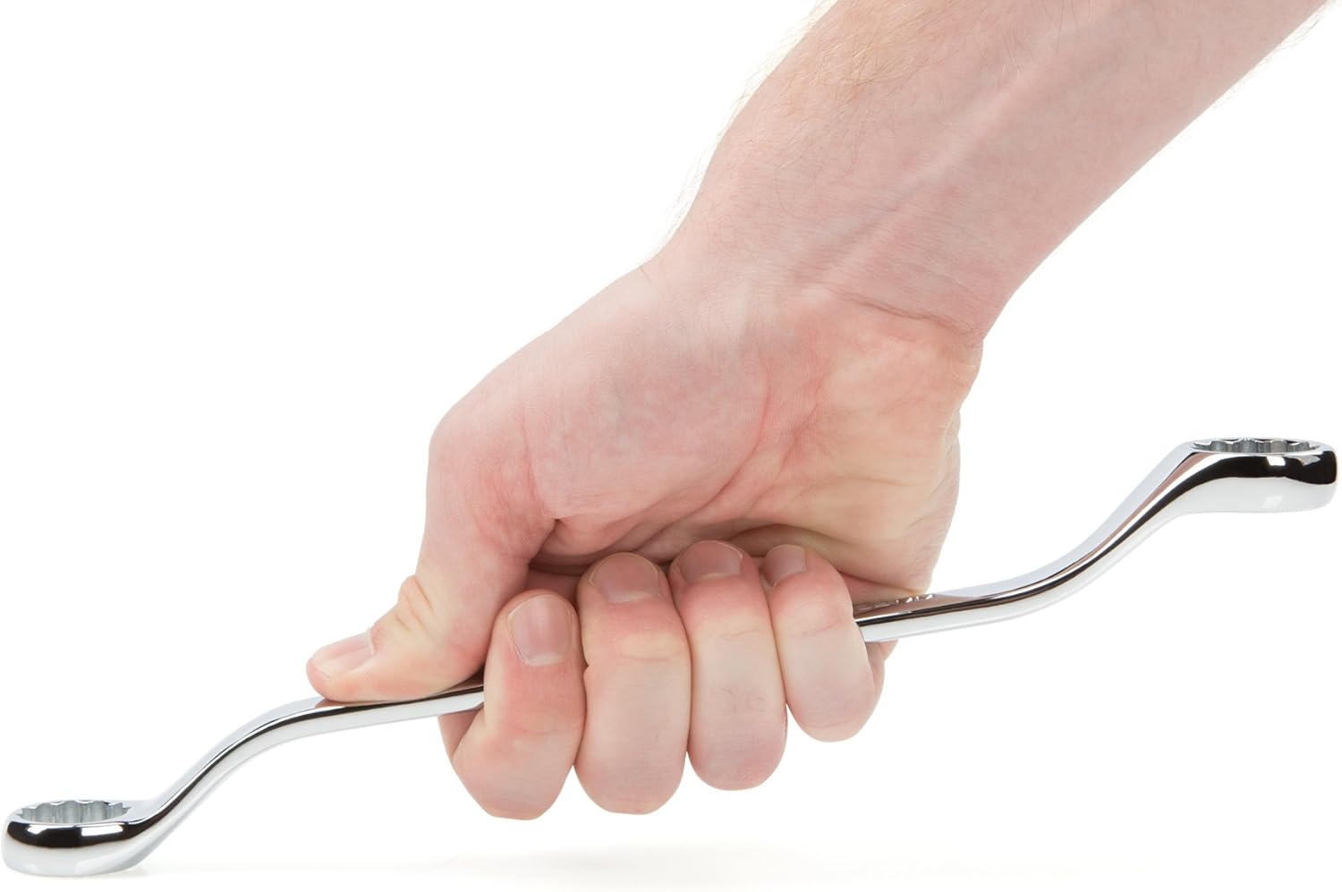 TEKTON 21 x 23 mm 45-Degree Offset Box End Wrench | WBE24321