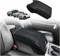Vista 26 de Muslogy Funda para reposabrazos de consola central apta para Chevy Silverado/Tahoe y GMC Sierra/Yukon 2007-2013, cómoda almohadilla