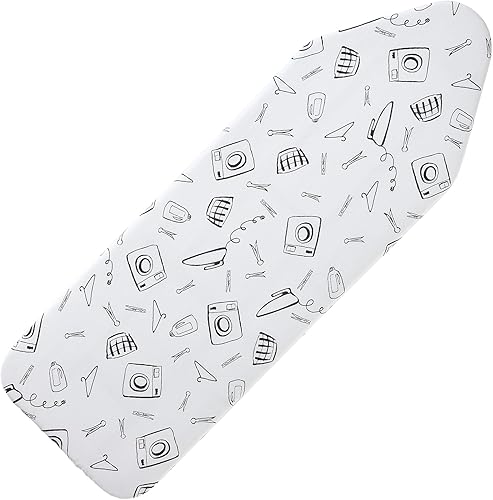 Miniatura 23 de Seiritex Tapete de planchado, almohadilla de planchar portátil de 39.4 x 18.9 pulgadas, tabla de planchar 5 en 1, manta de hierro de viaje para