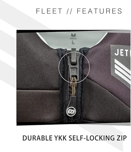 Miniatura 4 de JetPilot Fleet Dual UL, neopreno aprobado por la Guardia Costera de los Estados Unidos, moto acuática, tabla de despertador y kayak PFD
