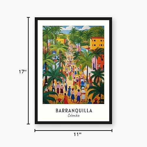 Miniatura 4 de Barranquilla Travel Print, Barranquilla - Colombia