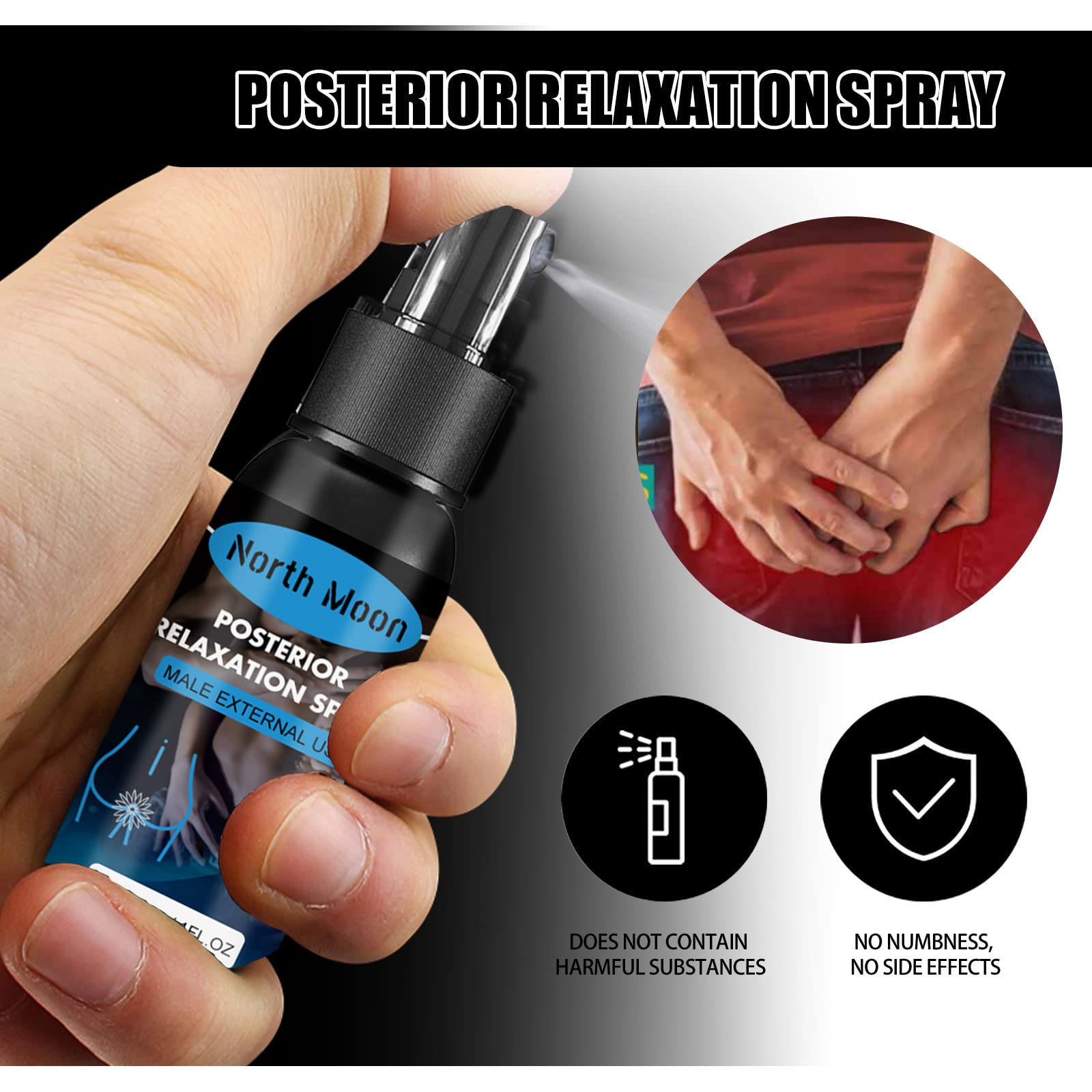 Amazon.com: Masculino vaginal y anal hombres homosexuales Relajacin de  apareamiento Frmula vegetal Natural Producto de seguridad Gel lquido  Spray lquido Fcil de limpiar Lubricante ntimo Adecuado para parejas Sexo  Adulto Orgnico Pasin