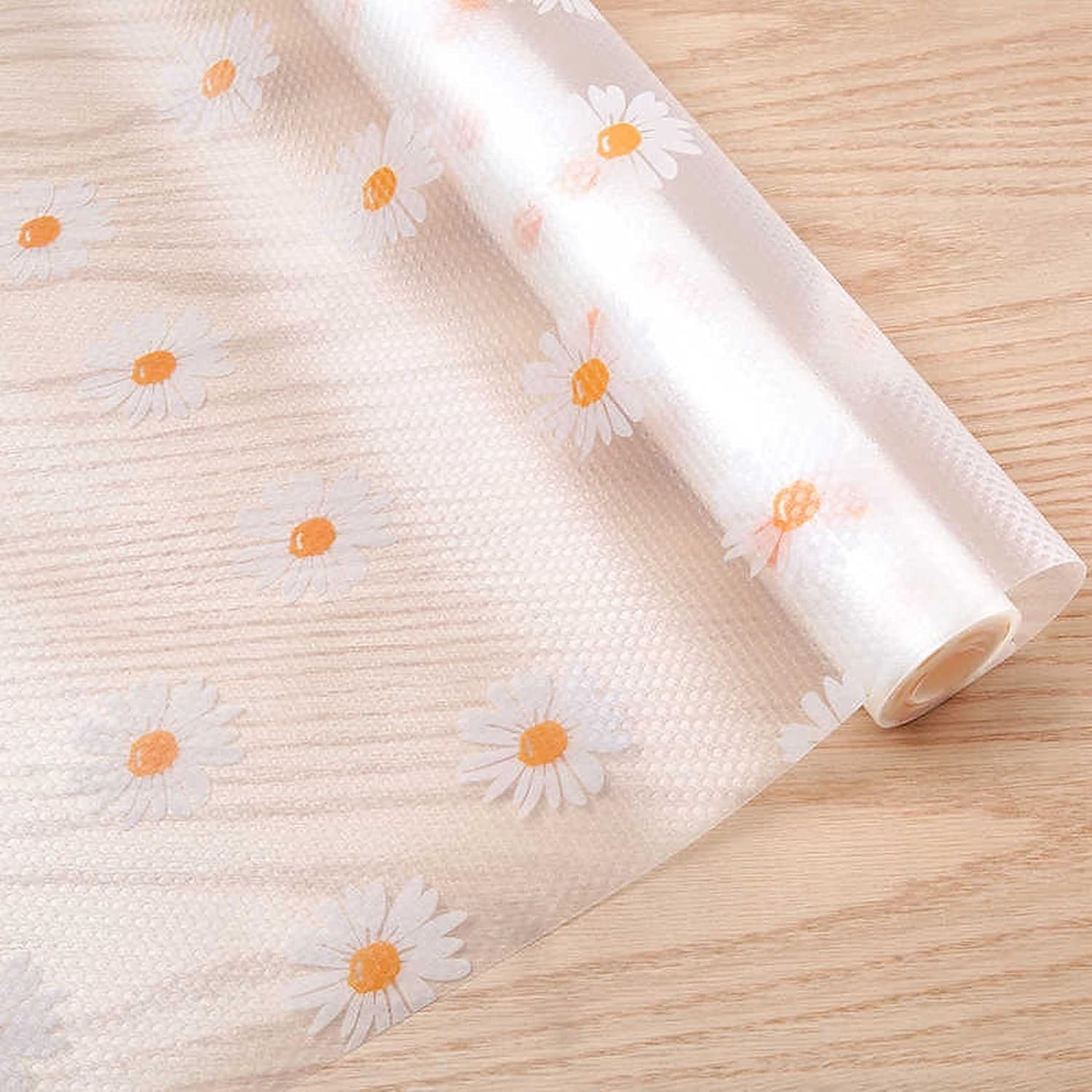 Marita Premium Anti-Slip Kitchen Cabinet Drawer Shelf Mat Liner Sheets Waterproof Strong Table Mat EVA for Bathroom, Fridge Mat Textured Multipurpose (45 cm x 200 cm) (Transparent White) (B0DGQ1SV9T) Amazon Price History, Amazon Price Tracker