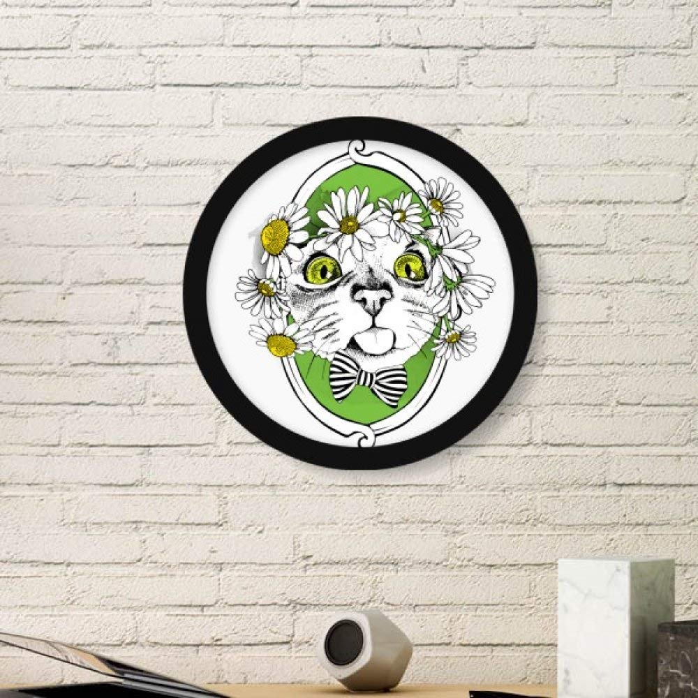 Cadre photo reproductions de peintures chat stickers muraux noir