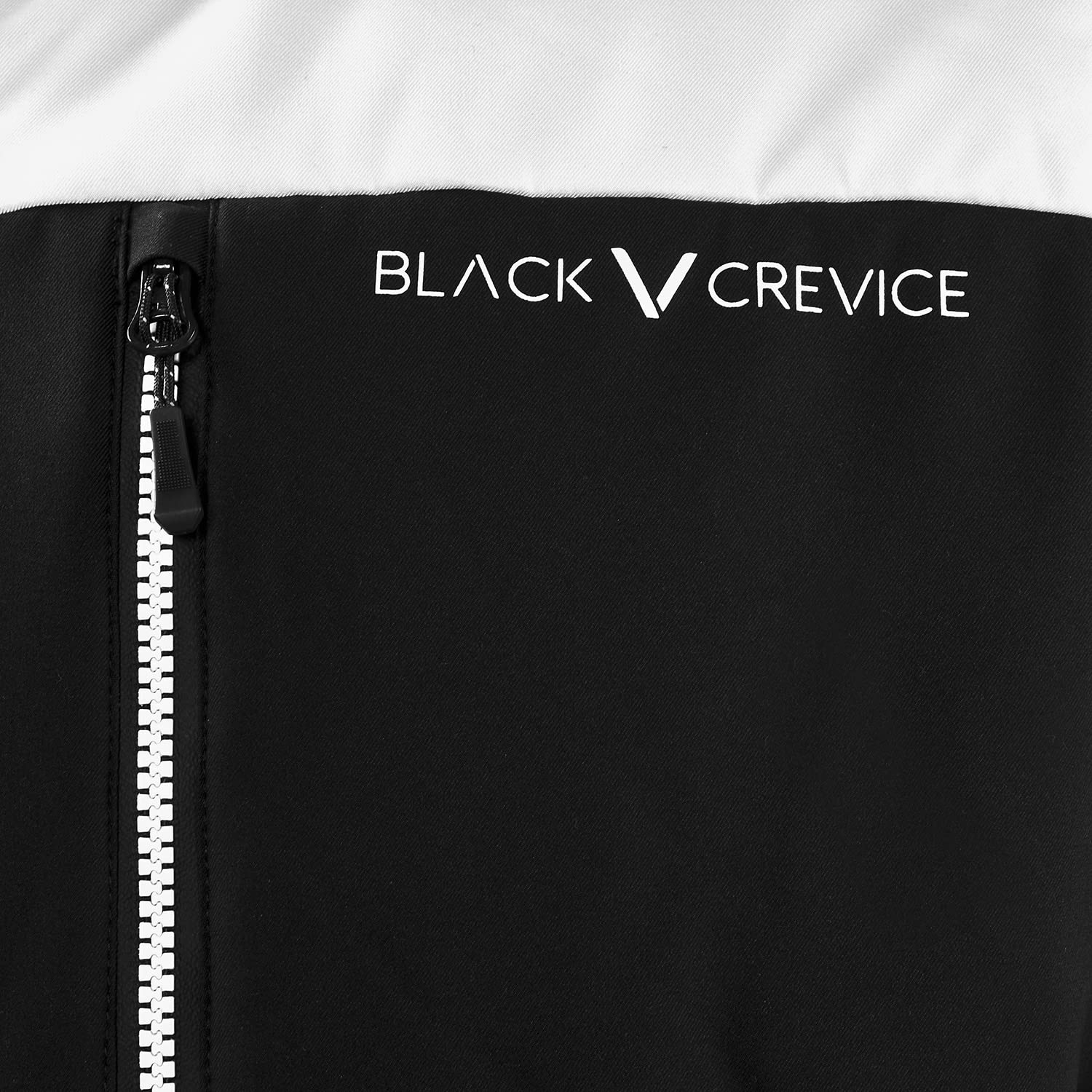 Black Crevice Męska kurtka narciarska, wysokiej jakości kurtka zimowa męska ze 100% poliestru, modna męska kurtka narciarska, wiatro- i wodoodporna, męska kurtka outdoorowa, oddychająca kurtka narciarska