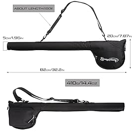 Sougayilang Fly Fishing Rod Reel Combos with Lightweight Portable Rod and CNC-machined Aluminum Alloy Reel,Fly Fishing Complete Starter Package