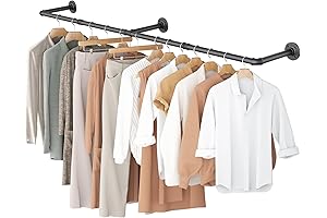 OROPY Closet Shelves with Hanging Rod: Elevate Your Closet Storage