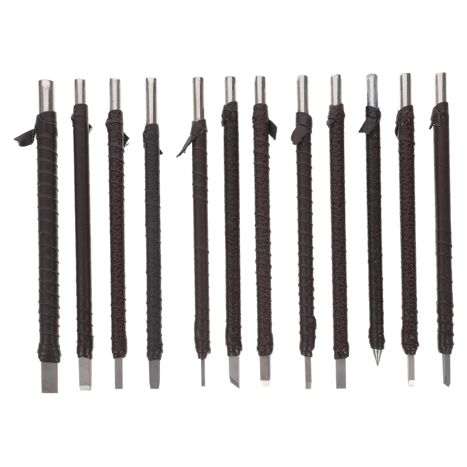 jojofuny Ergonomic Handle Carving Tools Set 12pcs Wood Carving Tools for Wood Beginner to Professional and Easy to Use