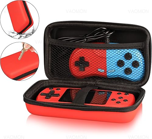 Miniatura 7 de Consola de juegos de mano vaomon para niños, más de 620 juegos clásicos, consola de juegos retro de mano con carcasa portátil, soporte de juego de