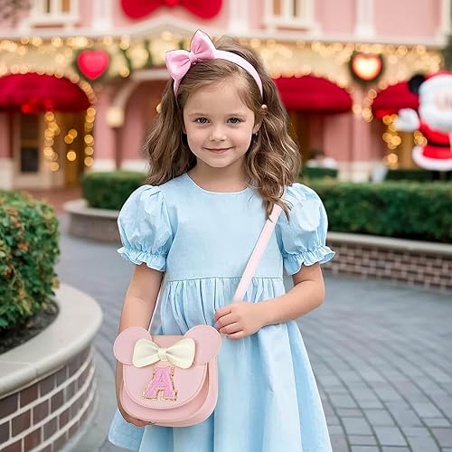 Miniatura 2 de Regalos de bolso para niñas Regalos de cumpleaños para niñas de 3, 4, 5, 6, 7 y 8 años, bolso para niña pequeña, bolso cruzado (A, rosa)