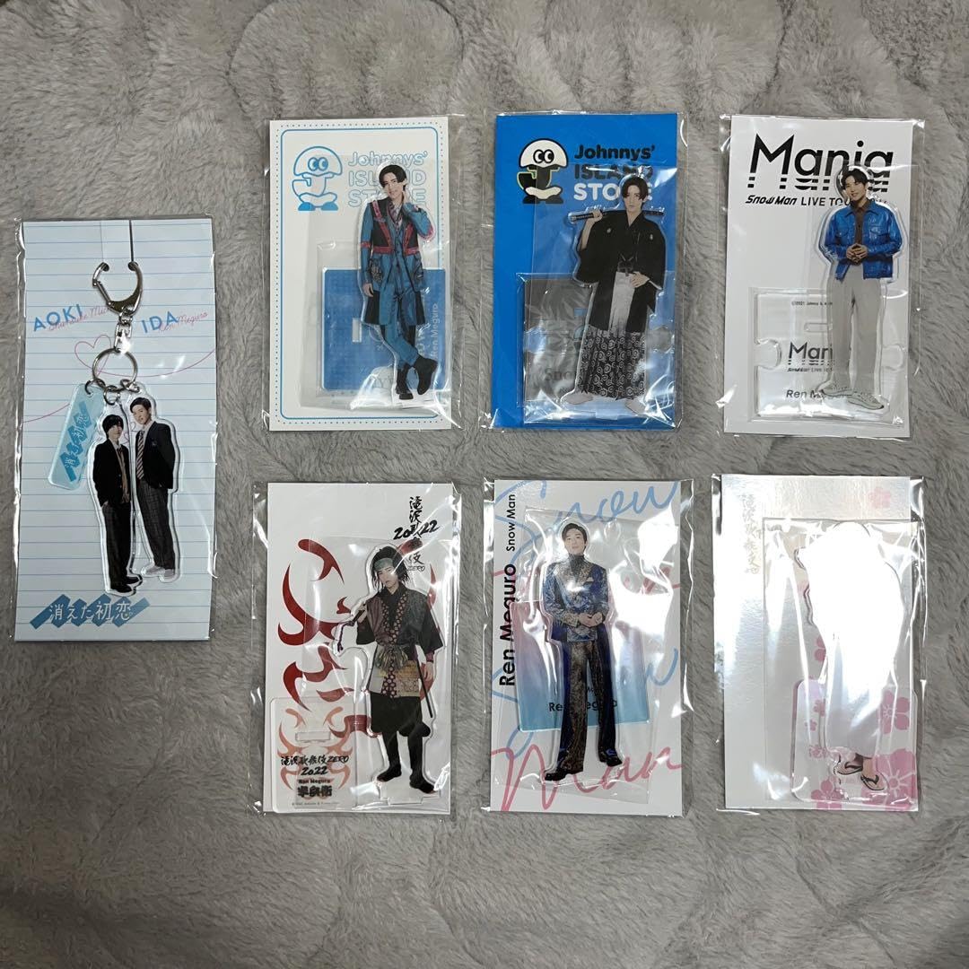 Amazon.co.jp: SnowMan 目黒蓮 アクスタ アクリルスタンド アクリル  