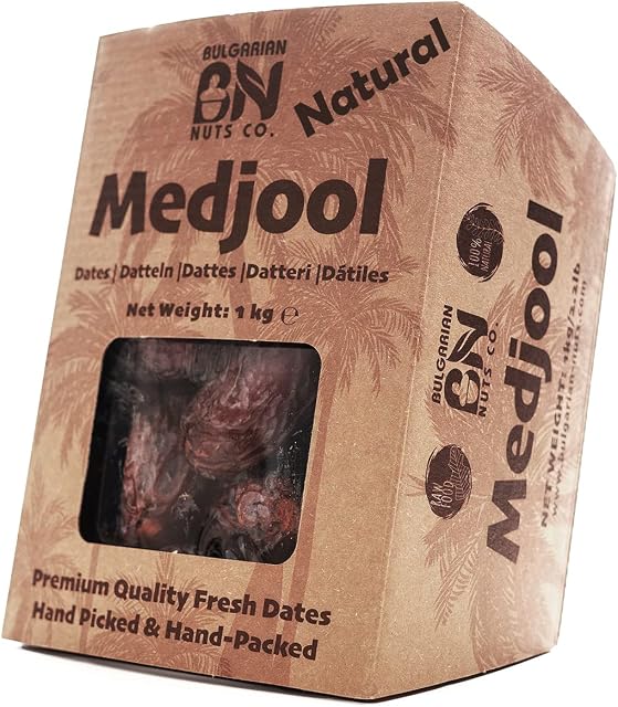 1 kg Natural Fresh Medjool Dates Medium Size