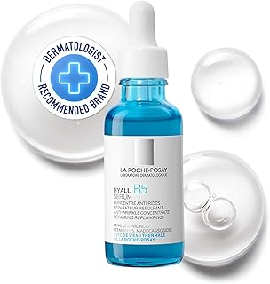 La Roche-Posay Anti-Ageing Serum, Anti-wrinkle Concentrate, Repairing Replumping, With Hyaluronic Acid, Hyalu B5, 30ml